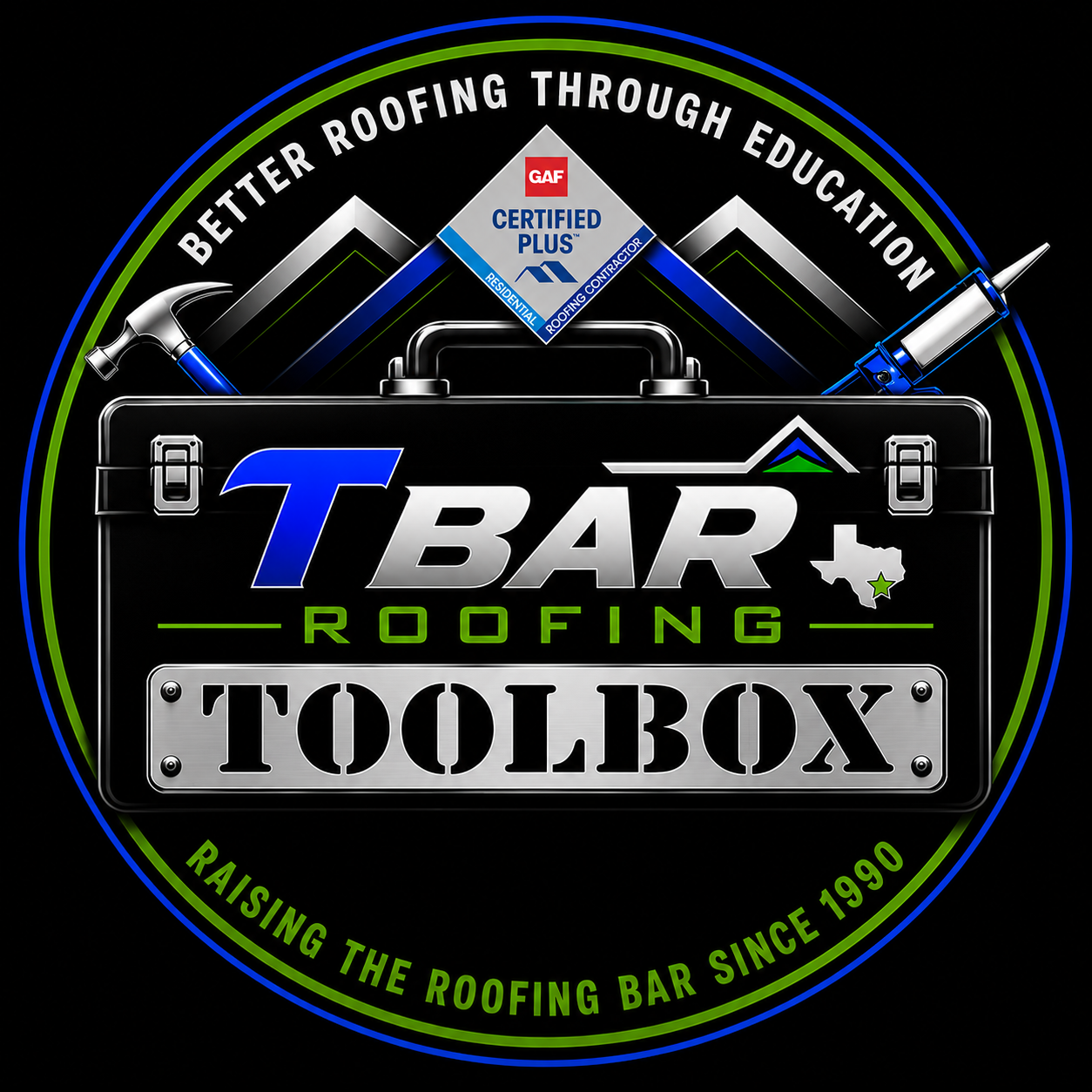 TBAR Roofing Toolbox — Better Roofing Through Education. Raising the Roofing Bar Since 1990.